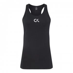 Image of Calvin Klein Performance Logo Tank Top - Black