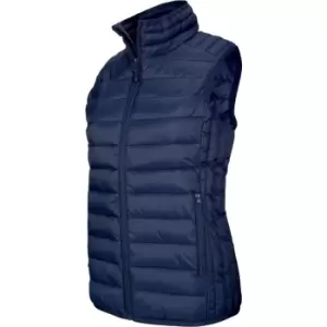 Image of Kariban Womens/Ladies Lightweight Down Bodywarmer (XS) (Navy)