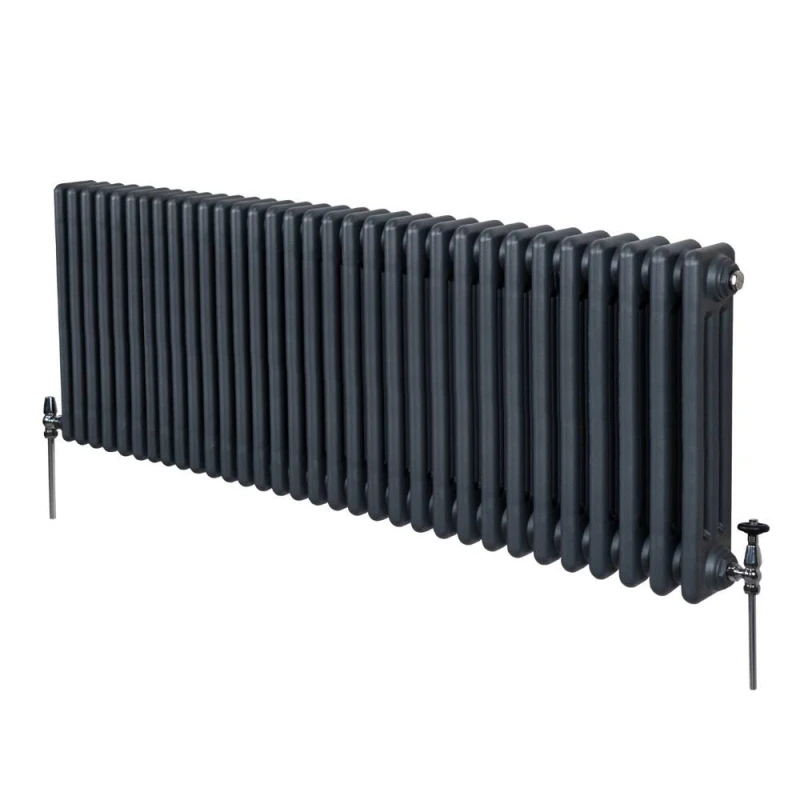 Image of MonsterShop Traditional 3 Column Radiator - 600 X 1462mm - Anthracite