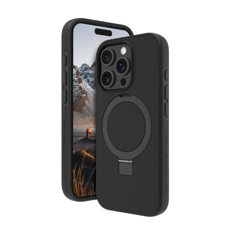 Image of dbramante1928 Iceland Ultra D3O MS Kick - iPhone 16 Pro - Black