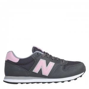Image of New Balance 500 Trainers - Grey/Pink
