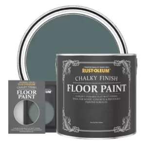 Image of Rust-Oleum Floor Paint - DEEP SEA - 2.5L