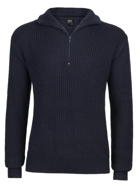Image of Brandit Marine Troyer Knit jumper navy L Men