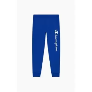 Image of Champion Logo Fleece Joggers Mens - Blue