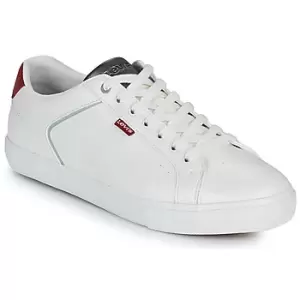 Image of Levis WOODWARD 2.0 mens Shoes Trainers in White,9,10
