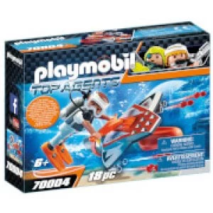 Image of Playmobil Top Agents Spy Team Underwater Rig (70004)