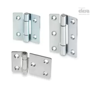 Image of ELESA Thin hinge-GN 136-NI-45-30-C