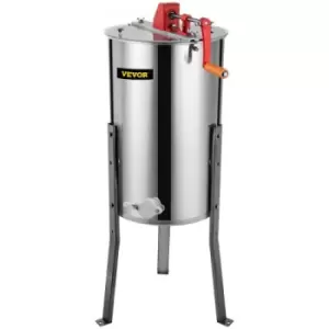 Image of VEVOR 3 Frame Manual Honey Extractor Separator Stainless Steel Bee Extractor Stainless Steel Honeycomb Spinner Crank. Beekeeping Extraction Apiary Cen
