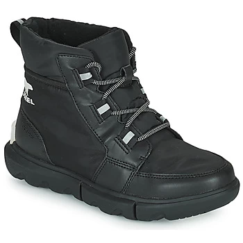 Image of Sorel SOREL EXPLORER II CARNIVAL SPORT womens Mid Boots in Black,9
