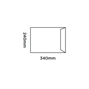 Image of Purely Everyday Neon Gloss Padded Pocket Peel and Seal Yellow BX100 340X240