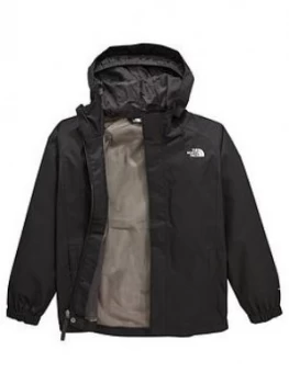 Image of The North Face Older Boys Resolve Reflective Jacket Black Size S