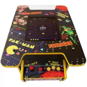 Image of MonsterShop Cocktail Table Retro Arcade Games Machine / 2 Player - Black