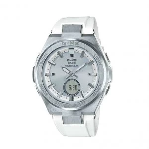 Image of Casio Baby-G G-MS MSG-S200-7A Standard Anglog-Digital Watch - Silver/White