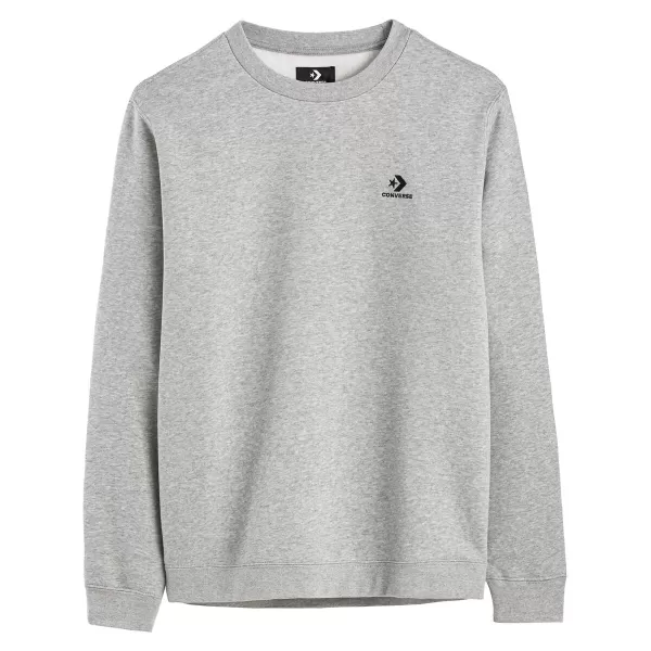 Image of Star Chevron Unisex Sweatshirt with Embroidered Logo in Cotton Mix