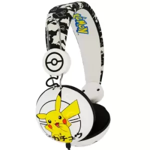 Image of OTL Pokemon Pikachu Japanese Black Teen Stereo Headphones