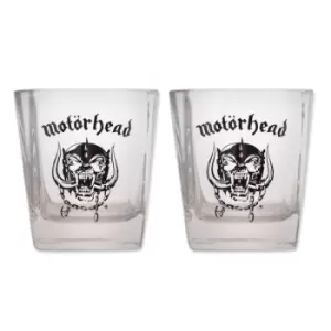 Image of Motorhead Whiskey Shot Glasses 2-Pack