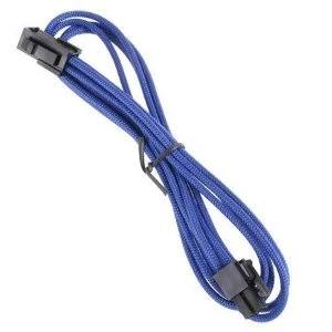 Image of BitFenix Alchemy 4-Pin ATX12V Extension 45cm - sleeved blue/black