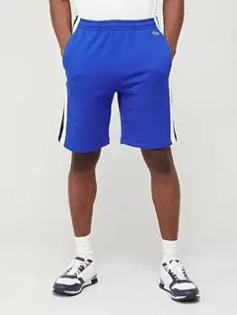Image of Lacoste Colour Block Shorts, Blue Size M Men