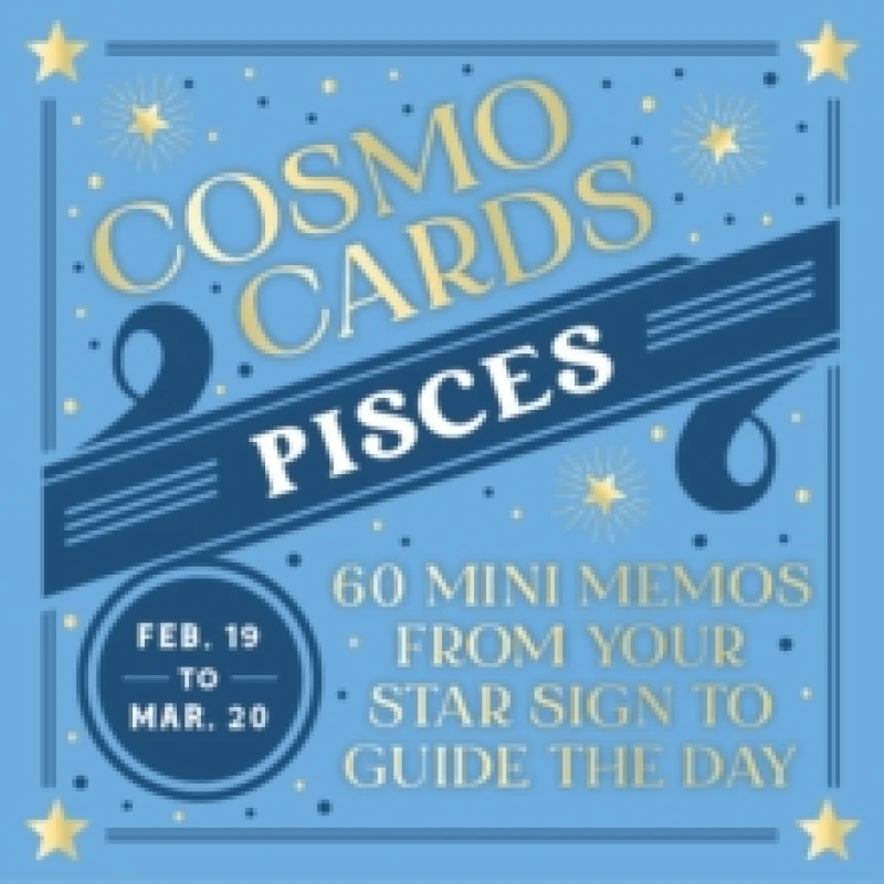 Image of Cosmo Cards: Pisces : 60 Mini Memos from Your Star Sign to Guide the Day Cards