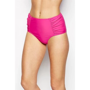 Image of Jack Wills Clayton High Waisted Bikini Bottoms - Orchid