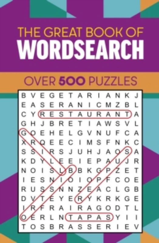 Image of The Great Book of Wordsearch : Over 500 Puzzles Paperback / softback