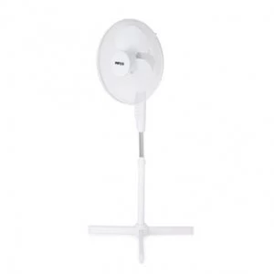 Image of Pifco BHFP51001 16 Pedestal Fan in White 3 Speed Settings