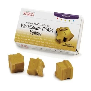 Image of Original Xerox 108R00662 Genuine Solid Ink (3 x Yellow)