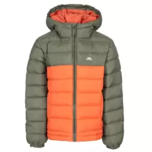 Image of Trespass Childrens/Kids Oskar Padded Jacket (11-12 Years) (Ivy)