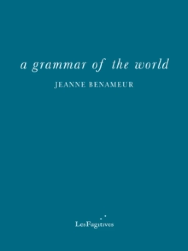 Image of A Grammar of the World. Paperback. By Jeanne Benameur Books