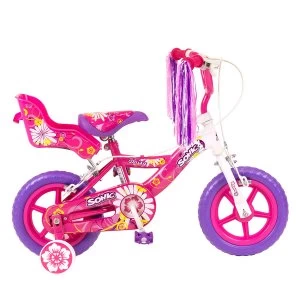 Image of Sonic 12" Daisy Girls Bike / White