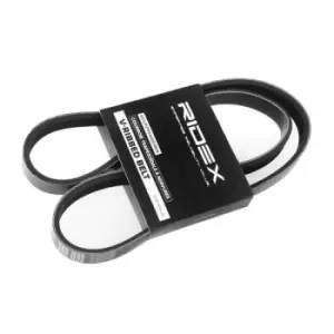 Image of RIDEX V-ribbed belt FIAT,PEUGEOT,CITROEN 305P0296 5750K5,5750WC,71739610 Serpentine belt,Auxiliary belt,Poly V-belt,Ribbed belt,Multi V-belt,Poly belt