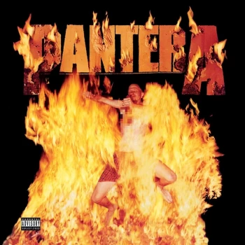 Image of Pantera - Reinventing The Steel Marbled White & Yellow Vinyl