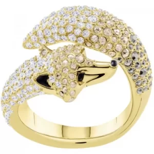 Image of Swarovski March Fox Ring Size N