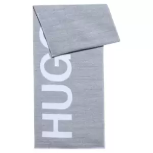 Image of Hugo Boss Woven Scarf Womens - Grey