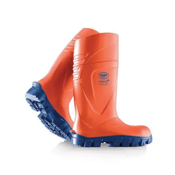 Image of Steplite Bekina Steplite xThermoprotec S5 Safety Non Metallic Waterproof Boots 1 Pair Orange 11 BNXAC9P625311