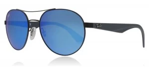Image of Ray-Ban RB3536 Sunglasses Matte Black 006/55 55mm