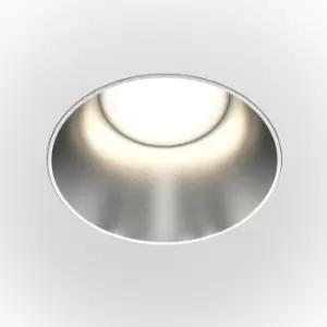 Image of Maytoni Lighting - Maytoni Maytoni Share Round Recessed Downlight Matt Silver GU10