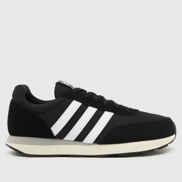 Image of adidas run 60s 3.0 trainers in Black & white Black/White UK 9 (EU 43?)
