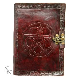Image of Pentagram Leather Embossed Journal