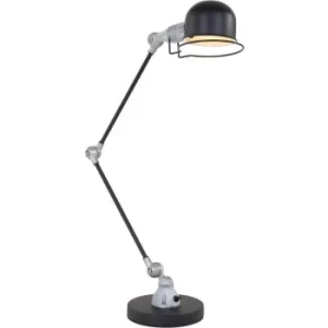 Image of Sienna Davin Task Floor Lamp Black Matt, Metal-Aluminium