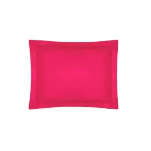 Image of Easy Care Minimum Iron Oxford Pillowcase Fuchsia