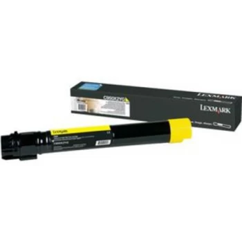 Image of Lexmark C950X2YG Yellow Laser Toner Ink Cartridge