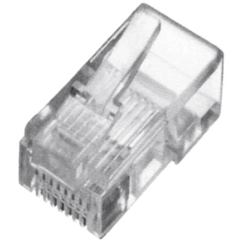 Image of Digitus Digitus A-MO 8/8 SF RJ45 modular plug A-MO 8/8 SF Plug, straight No. of pins (RJ) 8P8C A-MO 8/8 SF