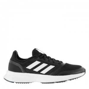 Image of adidas Nova Flow Mens Cloudfoam Trainers - Black/White