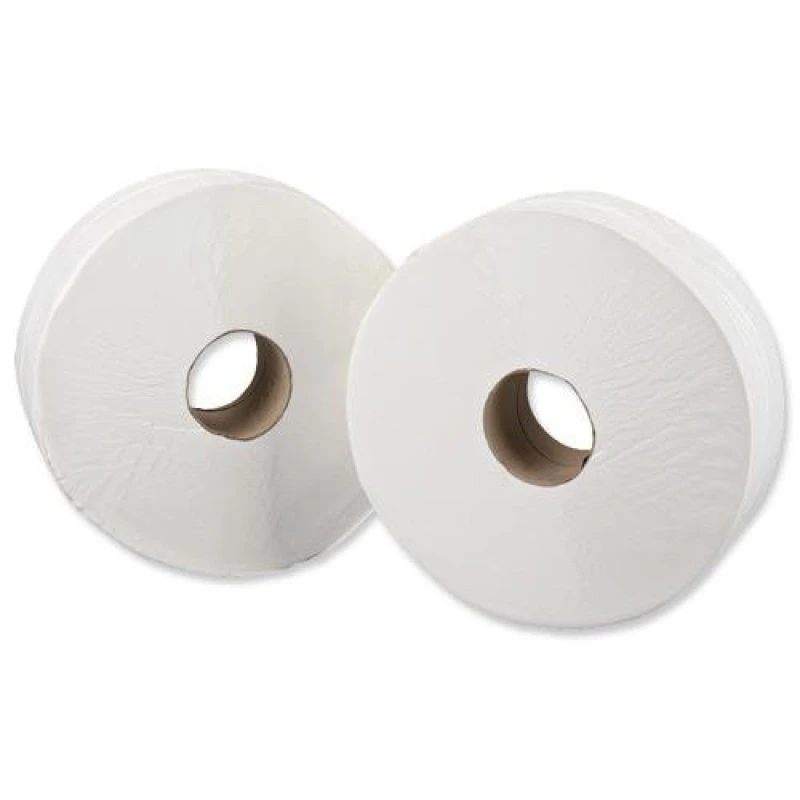 Image of 5 Star Facilities Jumbo Toilet Roll 1-Ply (6 Pack) 930114