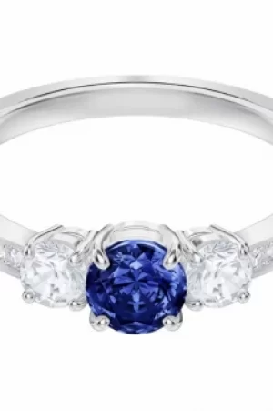 Image of Ladies Swarovski Jewellery Attract Trilogy Ring Size J.6 5448850