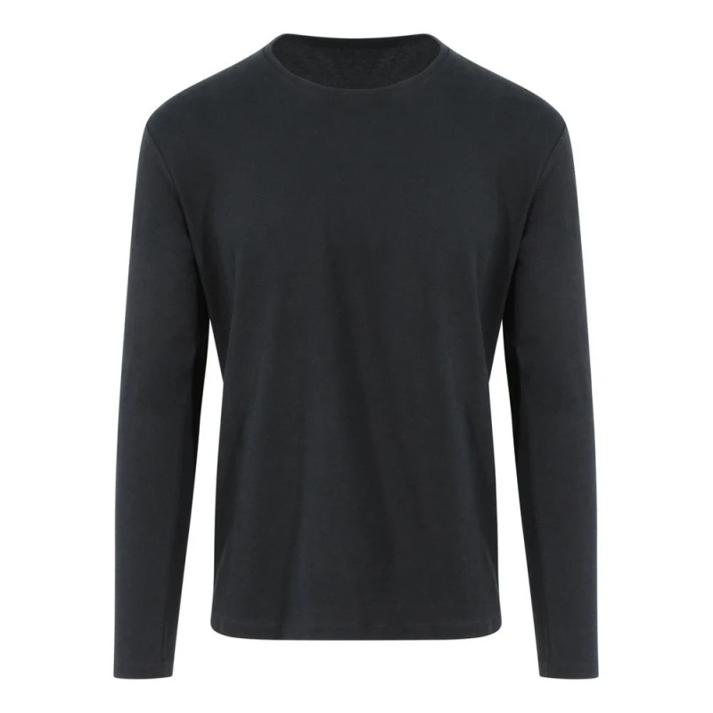 Image of AWDis Womens logie Erawan Long Sleeve Tee in Black Size: XS Black Female XS