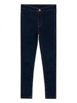 Image of Mango Girls Super Skinny Jean - Dark Blue