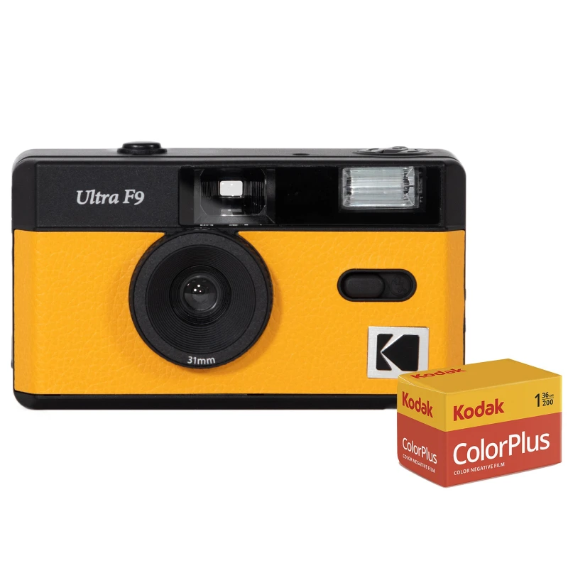 Image of Kodak Kodak Ultra F9 Reusable Cam Bundle Yel Yellow NW06301