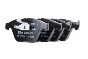 Image of ATE Brake pad set 13.0470-7296.2 Brake pads,Brake pad set, disc brake BMW,5 Limousine (E60),5 Touring (E61),6 Coupe (E63),6 Cabrio (E64)